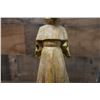 Image 3 : Santos Religious Figure Carved Statue 3.5" Dia, 11.5"H
