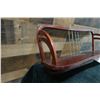 Image 7 : Qty 2 Wooden Secession-Style Shelves 28" x 8" x 15"