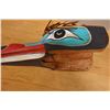 Image 6 : Carved NW Native American Bird Mask 26" x 9" x 6"H