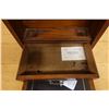 Image 11 : Antique Victorian Wood Travel Secretary, Desk w/ File Box & Inkwells 12" x 10" x 12.5"H