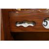 Image 7 : Antique Victorian Wood Travel Secretary, Desk w/ File Box & Inkwells 12" x 10" x 12.5"H