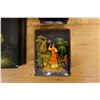 Image 5 : Qty 5 Russian Lacquer Boxes w/ Folk Scenes & Lids, Misc Sizes