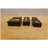 Image 7 : Qty 5 Russian Lacquer Boxes w/ Folk Scenes & Lids, Misc Sizes