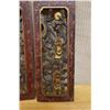 Image 3 : Qty 2 Vintage Chinese Carved Panels Circa 19th Century 12.5" x 4.5"