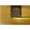 Image 6 : Qty 2 Vintage Chinese Carved Panels Circa 19th Century 12.5" x 4.5"