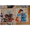 Image 4 : Qty 18 Japanese Kabuki Prints w/ Maker's Marks 9" x 11"