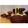 Image 27 : Multiple Lacquerware: Bento Boxes, Bowls, Plates, Platters, etc Misc Sizes