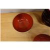 Image 5 : Multiple Lacquerware: Bento Boxes, Bowls, Plates, Platters, etc Misc Sizes