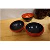 Image 7 : Multiple Lacquerware: Bento Boxes, Bowls, Plates, Platters, etc Misc Sizes