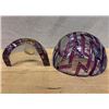 Image 2 : Glass 2-Part Royal Ribbons SE 2614 Balance Sculpture 8" Dia, 8"H