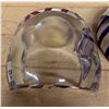 Image 5 : Glass 2-Part Royal Ribbons SE 2614 Balance Sculpture 8" Dia, 8"H