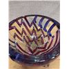 Image 8 : Glass 2-Part Royal Ribbons SE 2614 Balance Sculpture 8" Dia, 8"H