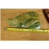 Image 9 : Nephrite Jade Desk Rock on Base 5" x 11"H