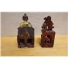 Image 5 : Qty 2 Chinese Temple Shrine Figures Circa 18th Century Approx. 7.5"H