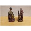 Image 6 : Qty 2 Chinese Temple Shrine Figures Circa 18th Century Approx. 7.5"H
