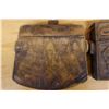 Image 2 : Qty 2 Carved  Tribal Indonesian Hardwood Containers w/ Lids Approx. 5"-6" x 5" x 1"H