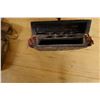 Image 7 : Qty 2 Carved  Tribal Indonesian Hardwood Containers w/ Lids Approx. 5"-6" x 5" x 1"H