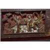 Image 6 : Qty 2 Balinese Carved Teak Panel & Chinese Furnite Panels 9" x 13.5"
