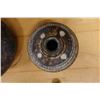 Image 4 : Qty 2 Cambodian Khmer Glazed Stoneware Jars w/ Lids Circa 12-13th Century, Misc Sizes