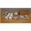 Image 1 : Multiple Japanese Ceramic Teaware: Tea Pots, Mugs, Cups, Wooden Box, etc Misc Sizes