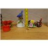 Image 16 : Multiple Ceramics & Decorative Items: Figurines, Floral Arrangements, Friendship Light, Birds, etc M
