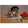 Image 2 : Multiple Ceramics & Decorative Items: Figurines, Floral Arrangements, Friendship Light, Birds, etc M
