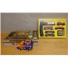 Image 1 : Bachmann Santa Fe HO Scale Electric Train, Baltimore & Ohio Car w/ Tracks & Floral Truck, Misc Sizes