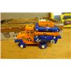 Image 2 : Bachmann Santa Fe HO Scale Electric Train, Baltimore & Ohio Car w/ Tracks & Floral Truck, Misc Sizes