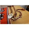 Image 12 : Multiple New Guinea Batak Tribal Woven & Beaded Handicrafts: Panel, Bags, Necklace, etc Misc Sizes