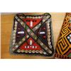 Image 2 : Multiple New Guinea Batak Tribal Woven & Beaded Handicrafts: Panel, Bags, Necklace, etc Misc Sizes