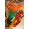 Image 5 : Multiple New Guinea Batak Tribal Woven & Beaded Handicrafts: Panel, Bags, Necklace, etc Misc Sizes