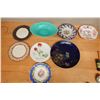 Image 2 : Qty 8 Collectible Plates & Bowls w/ Some Maker's Marks, Misc Sizes