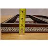 Image 11 : Middle Eastern Inlaid Chess & Backgammon Folding Board 20" x 20" (open)