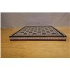 Image 2 : Middle Eastern Inlaid Chess & Backgammon Folding Board 20" x 20" (open)