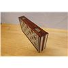 Image 4 : Middle Eastern Inlaid Chess & Backgammon Folding Board 20" x 20" (open)