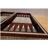 Image 8 : Middle Eastern Inlaid Chess & Backgammon Folding Board 20" x 20" (open)