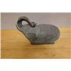 Image 2 : Asian 2-Piece Carved Elephant Jar 15" x 6" x 11"H