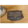 Image 6 : Asian 2-Piece Carved Elephant Jar 15" x 6" x 11"H