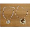 Image 1 : Qty 2 Shell Necklaces w/ Pendants, Approx. 36"L