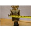 Image 6 : Thai Gilt Bronze Buddha Statue Circa 19th Century 4.5" x 21"H