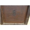 Image 9 : Wooden Japanese Temple Offering Box Collection Chest w/ Maker's Mark 12.5" x 13.5"