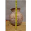 Image 15 : Thai Ban Chiang Culture Pottery Vessel w/ Stand 10" Dia, 16"H (cracked)