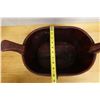 Image 10 : Chinese Wooden Dry Goods Storage Bucket w/ Handles 14" x 10" x 8"H (w/o handles)