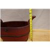 Image 11 : Chinese Wooden Dry Goods Storage Bucket w/ Handles 14" x 10" x 8"H (w/o handles)