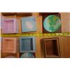 Image 10 : Haitian Wooden Hand-Painted Box, 8 Trinket Boxes & 2 Duck Jars, Misc Sizes