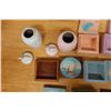 Image 4 : Haitian Wooden Hand-Painted Box, 8 Trinket Boxes & 2 Duck Jars, Misc Sizes