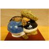 Image 2 : Baile (Dancing Couple) Ceramic Sculpture on Stand by Rodo Padilla 9.5" x 6.5" x 7"H