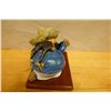 Image 3 : Baile (Dancing Couple) Ceramic Sculpture on Stand by Rodo Padilla 9.5" x 6.5" x 7"H