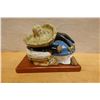 Image 4 : Baile (Dancing Couple) Ceramic Sculpture on Stand by Rodo Padilla 9.5" x 6.5" x 7"H