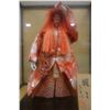 Image 5 : Japanese Noh Theater Doll  in Glass Case 14.5" x 11" x 16"H